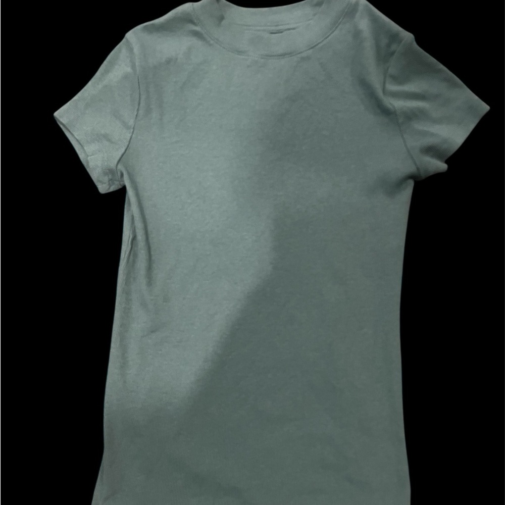 A new day Sage Green Short Sleeve Tee